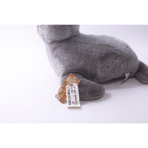 Gray, Baby Seal, Small Plush, Fiesta, Stuffed Animal, Soft Toy, ~ 250809-WH 435 - Picture 4 of 4